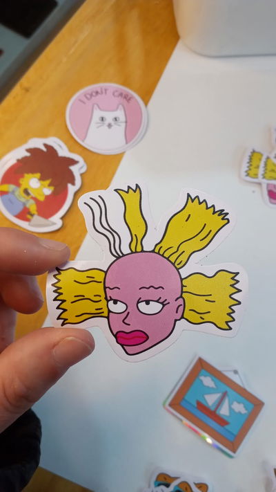 Stikers personalizados en vinilo