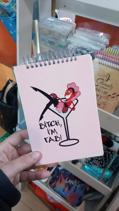 Anotador A6 BITCH I'M FAB ÉL