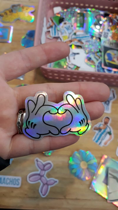Vinilo holográfico MICKEY MOUSE