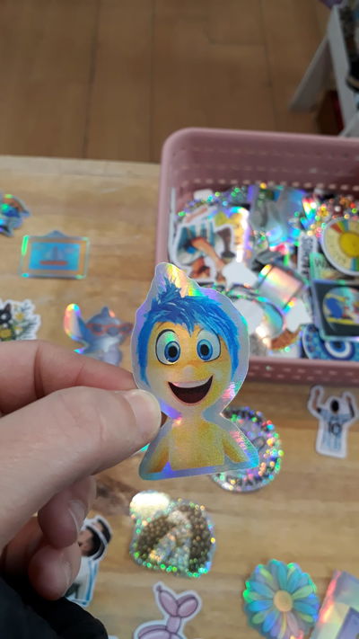 Vinilo holográfico ALEGRIA