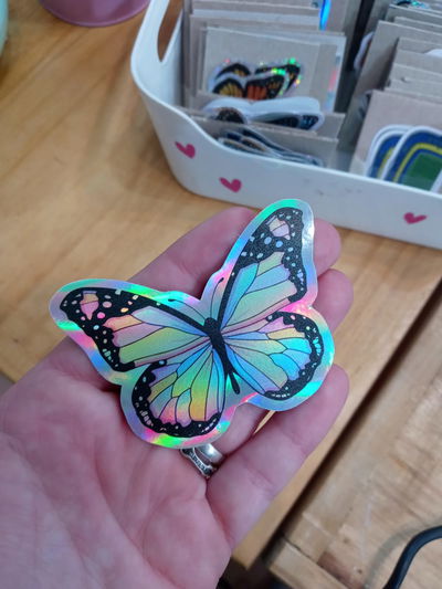 Vinilo holográfico MARIPOSA