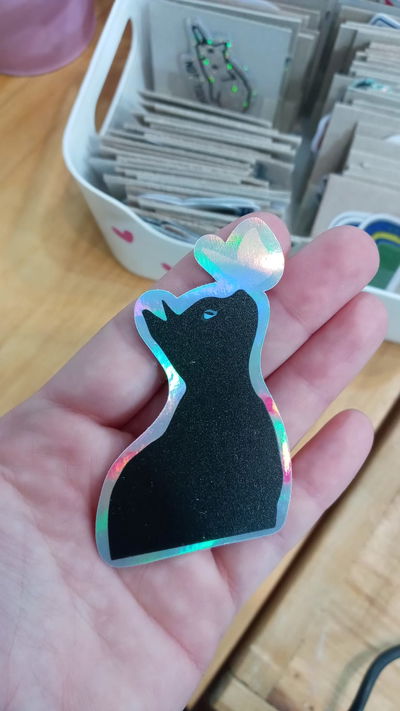 Vinilo holográfico MICHI MARIPOSA