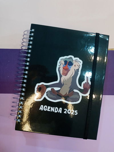 Agenda 2 dias por carilla 2025