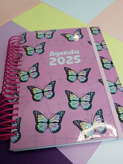 Agenda 2 dias por carilla 2025