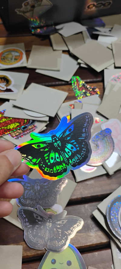 Vinilo holográfico MARIPOSA