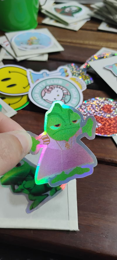 Vinilo holográfico ENREDADOS