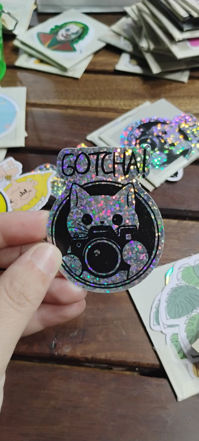 Vinilo holográfico glitter MICHI gotcha