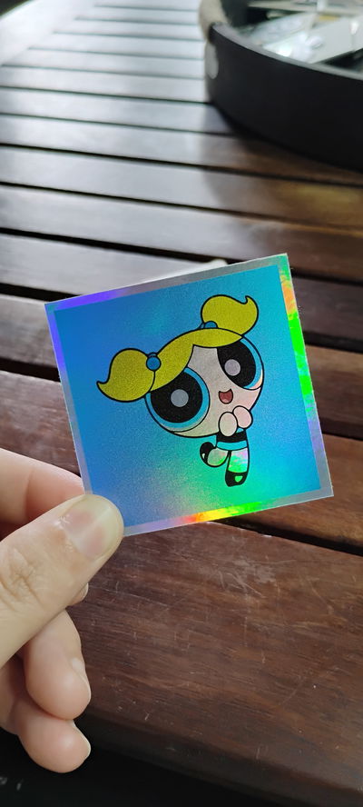Vinilo holográfico BURBUJA