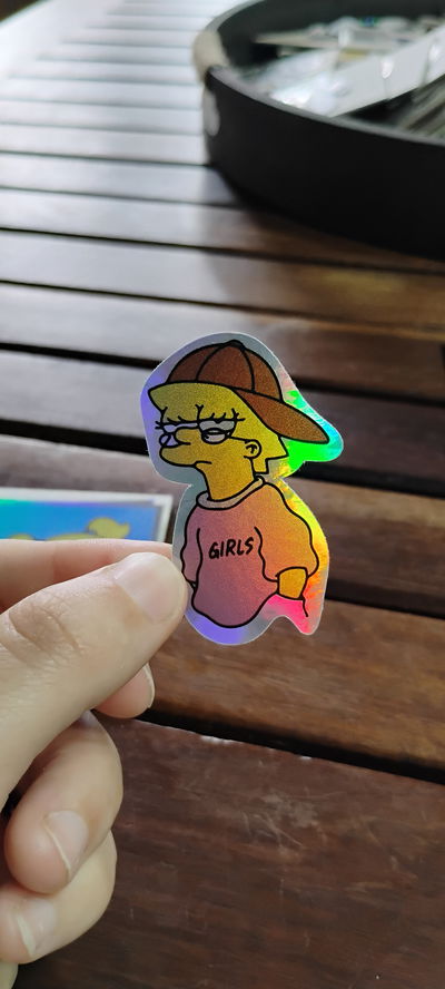 Vinilo holográfico LISA COOL