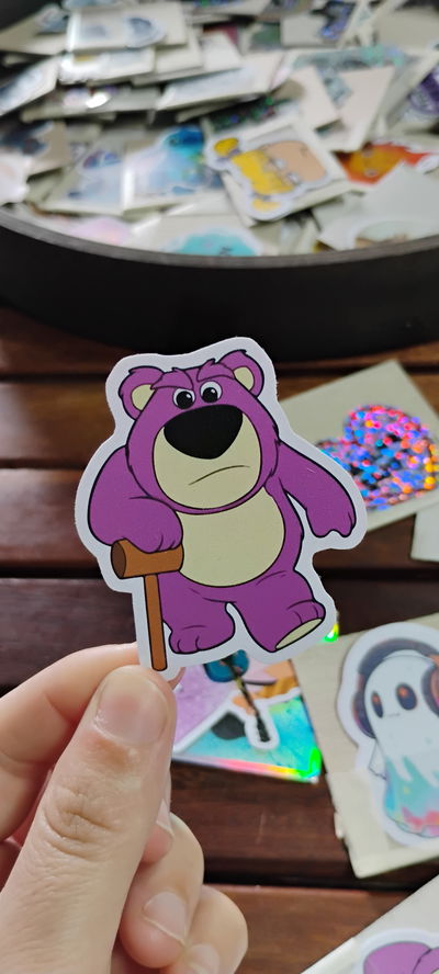 Vinilo comun toy story lotso