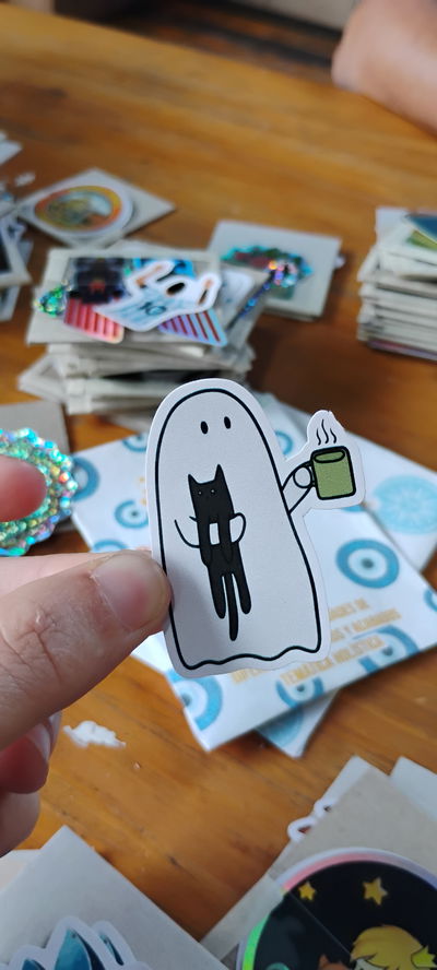 Vinilo Michi fantasma