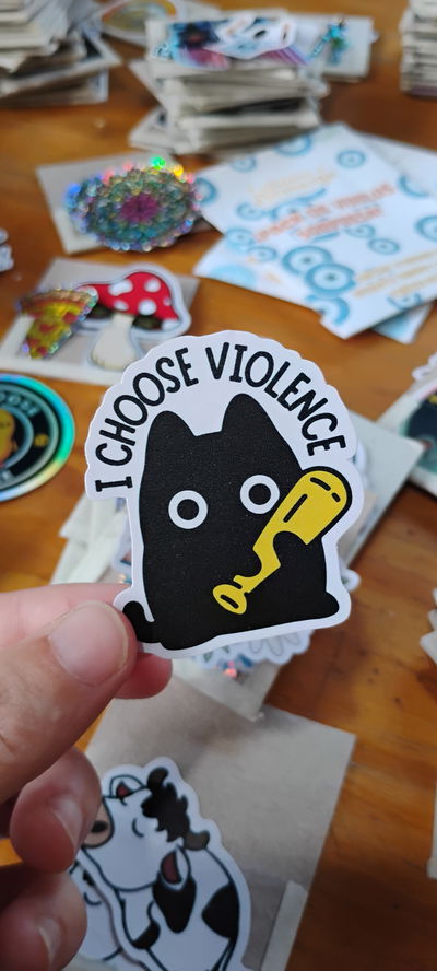 Vinilo Michi violence
