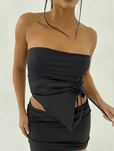 STRAPLESS FRUNCE