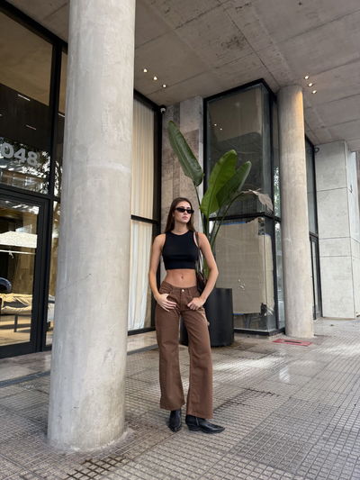 WIDE LEG CHOCOLATE