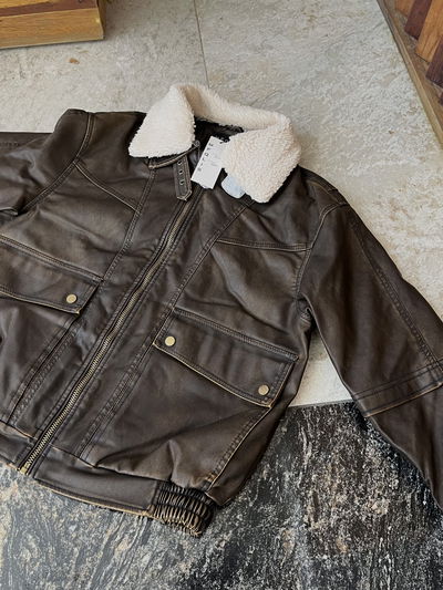 CAMPERA AVIADORA BROWN