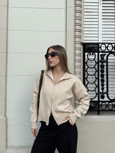 CAMPERA DOBLE CIERRE ALINA