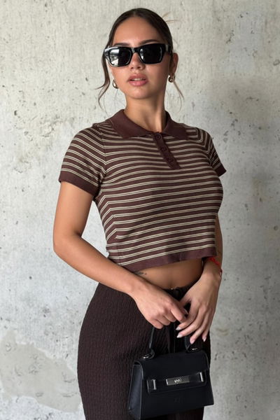 CHOMBA TEJIDA RAYADA