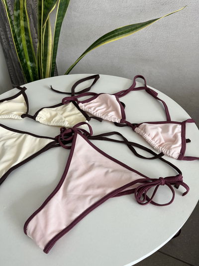 BIKINI BICOLOR RIBB