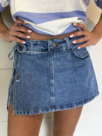 SKORT MALI BLUE