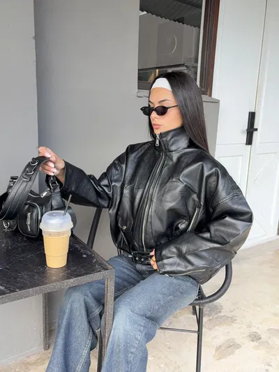 JACKET BOMBER ONIX BLACK