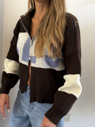 CAMPERA DOBLE CIERRE BLS