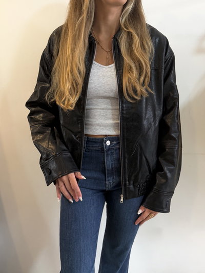 CAMPERA CUERO ZADDIE