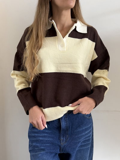 SWEATER POLO MADDY