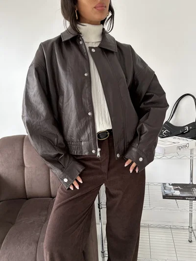 JACKET DUFF BROWN
