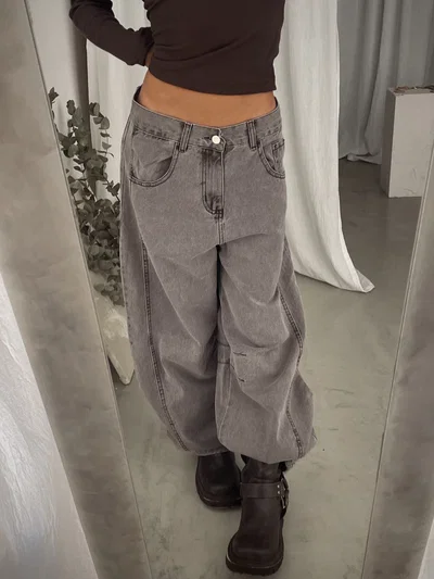 BAGGY BARREL GREY CHOCOLATE