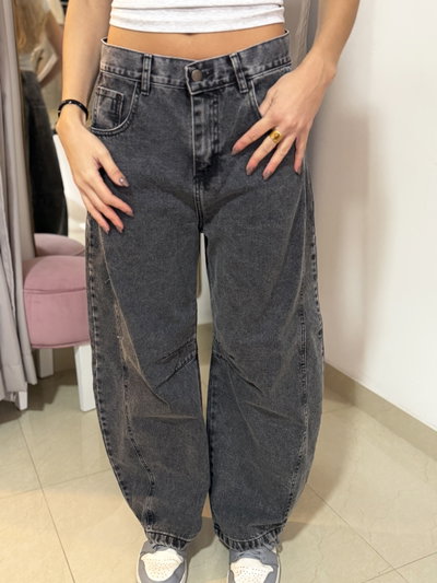 BAGGY BARREL DARK GREY