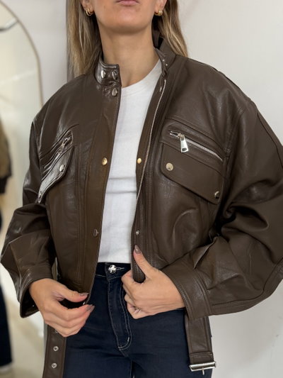 JACKET VINTAGE BROWN