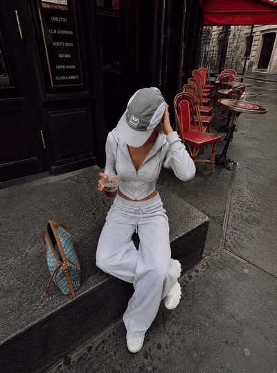 SET PILATES GREY & BLACK
