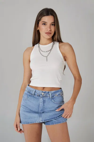 SKORT BASIC SKY