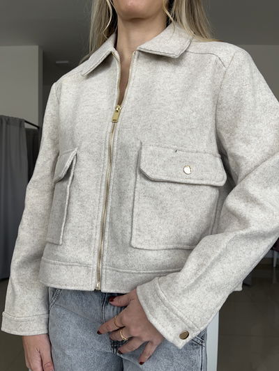 CHAQUETA PAÑO IMPORTADO