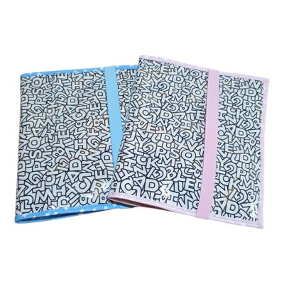 Libro pinta y borra tela lavable