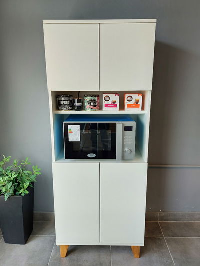 Organizador cocina, porta microondas