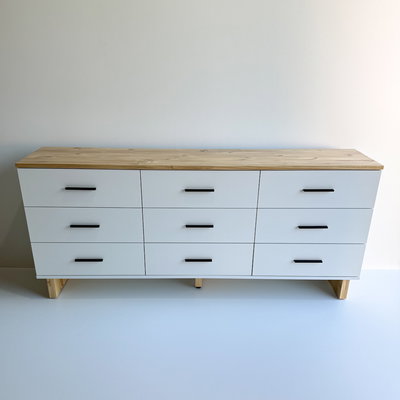 Cómoda 1,80 tapa madera