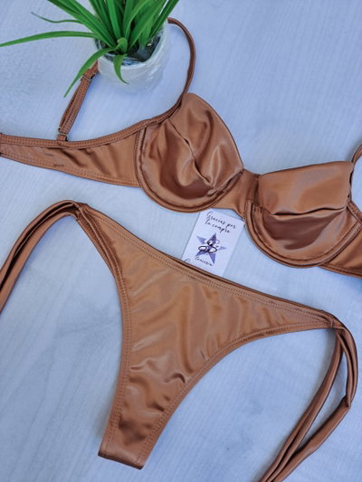 Bikini MÁLAGA Chocolate