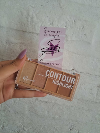 Paleta Contorno & Iluminador D'Hermosa
