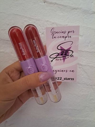 Labial DÚO Ruby Rose