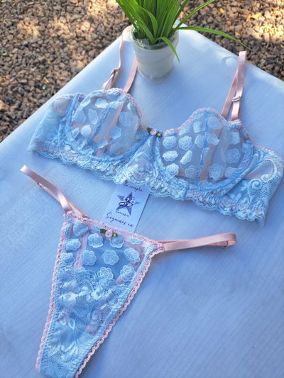 Conjunto BABY BLUE ROSE
