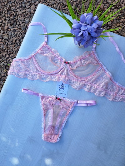 Conjunto PASTEL WINGS Rosa