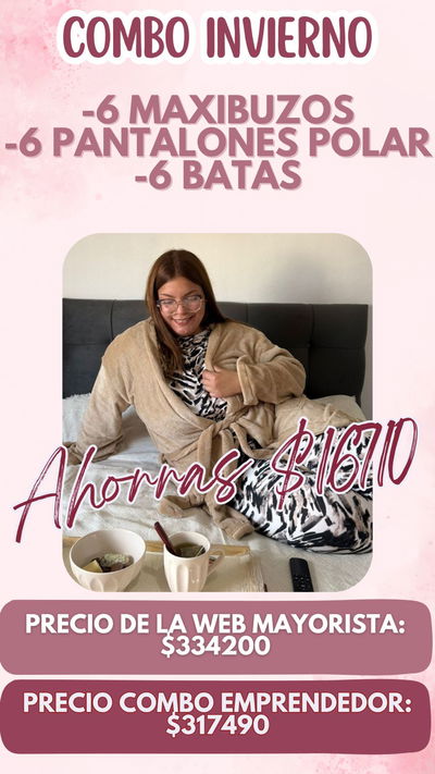 COMBO INVIERNO(X MEDIA DOCENA)