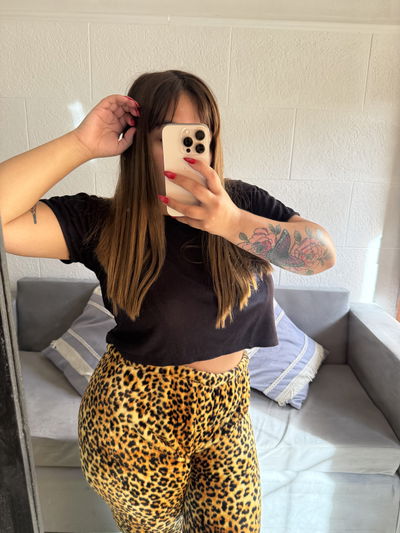 Pantalón print amarillo 