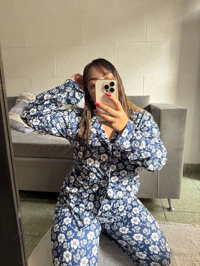 Pijama aprendiz flor 