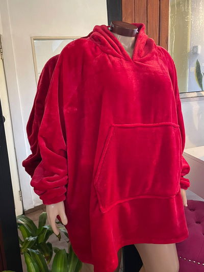 Maxi buzo rojo 