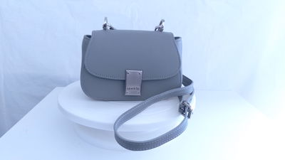 Cartera De Cuero De Diseñador, Manija Extensible - Cositas