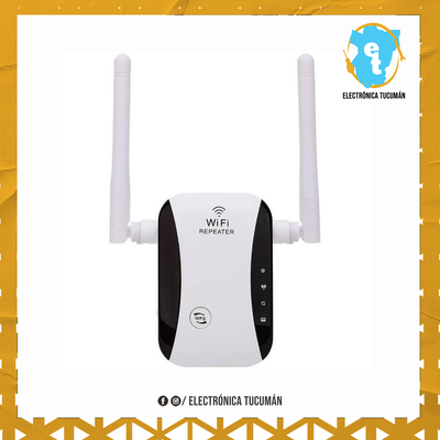 EXTENSOR DE SEÑAL WIFI CON ANTENAS