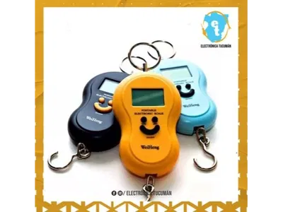 Balanza Digital Portátil P/ Pesca, Valija De Mano 50 Kg