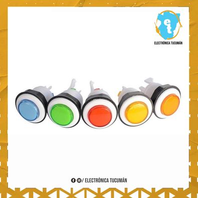 BOTON CRISTAL CON MICRO – ARCADE